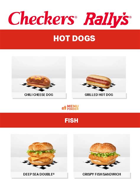Checkers and Rallys Menu with Prices, Pictures and Reviews