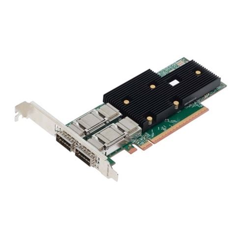 Broadcom® 57608 Dual Port 100GbE QSFP56 Adapter, PCIe Full Height ...