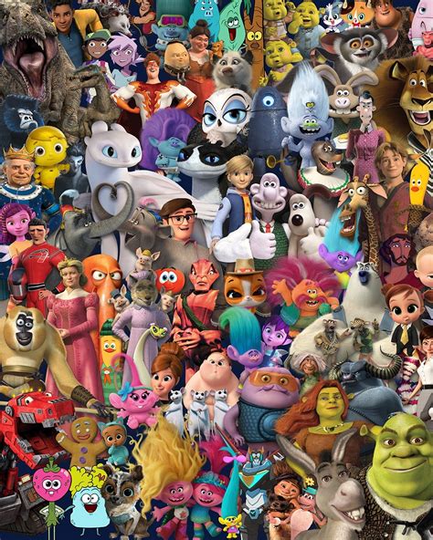 Dreamworks Animation Characters DreamWorks Animation Characters Are