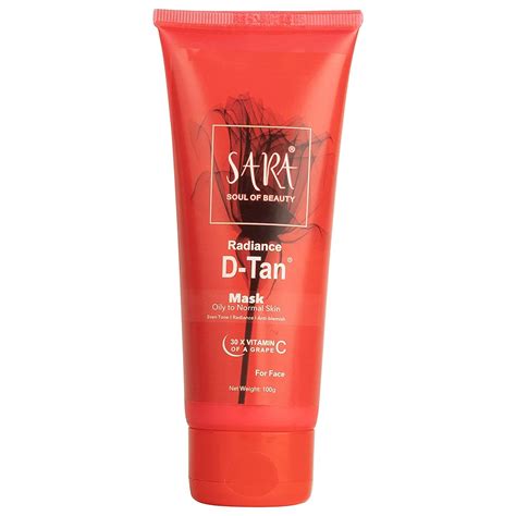 Buy SARA Radiance D-TAN® Mask | Perfect For De-Tanning & Skin ...