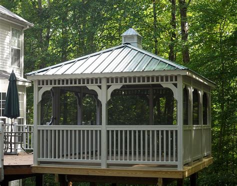 Best Screen Gazebo For Deck at Lincoln Field blog