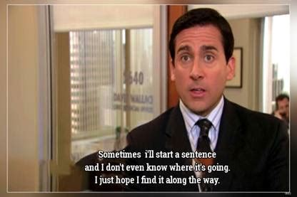 Michael Scott The Office Matte Finish Poster Paper Print - Quotes ...