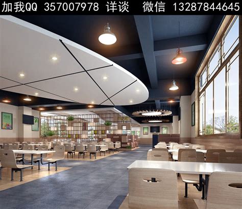 食堂设计案例效果图_第4页-CND设计网,中国设计网络首选品牌