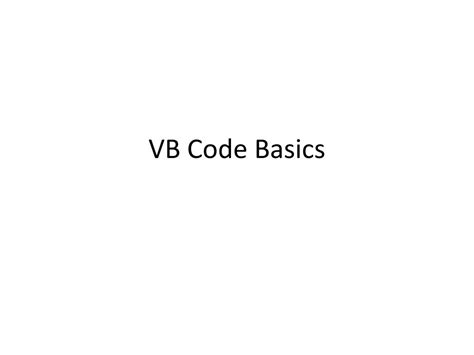 VB Coding Examples 的图像结果