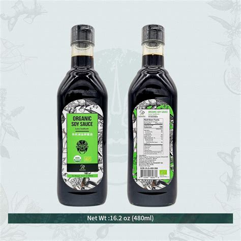 Organic Low Sodium Soy Sauce - Soeos