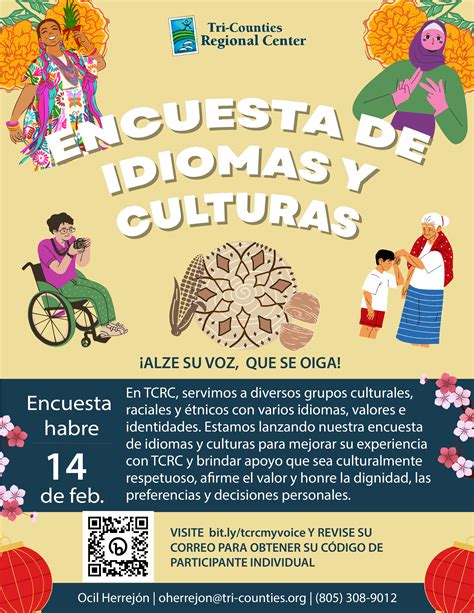 Culture and Languages Survey_Flyer print - span - Tri Counties Regional ...