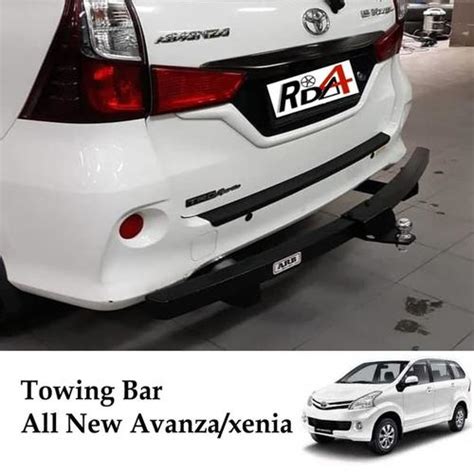 Jual Towing Bar Besi Bumper Belakang ARB All New Avanza Panjang Full ...