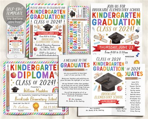 Image result for Kindergarten Graduation Ceremony Program