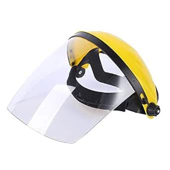 Protective Shield Head-Mounted Face Eye Shield Screen Grinding Clear ...