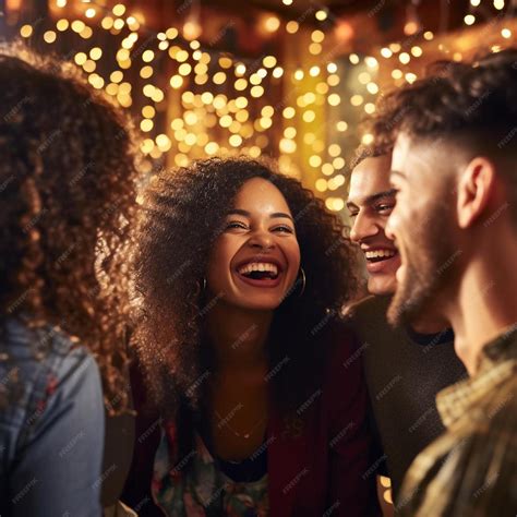 Group of People Standing and Talking Laughing 的图像结果