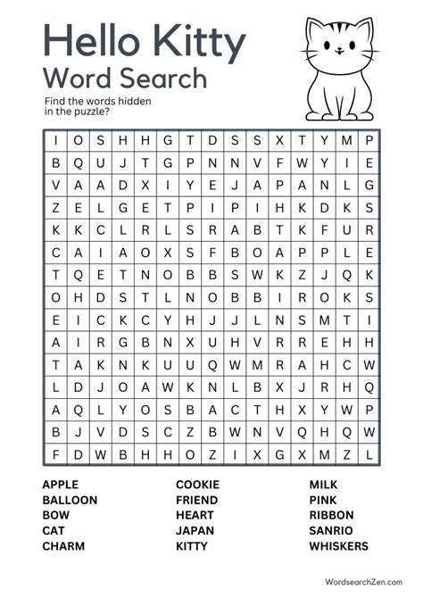 Image result for Word Search Printable Hello
