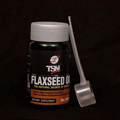 TSN Flaxseed Oil Omega-3 (300ml) : Amazon.in: Health & Personal Care
