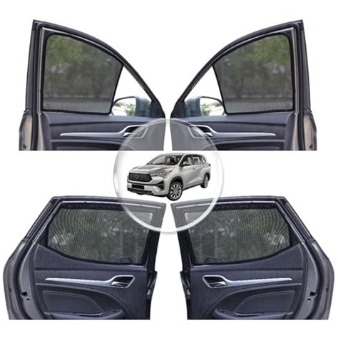 NEODRIFT 'NeoShade' Magnetic Car Sunshades for Toyota Innova Hycross ...