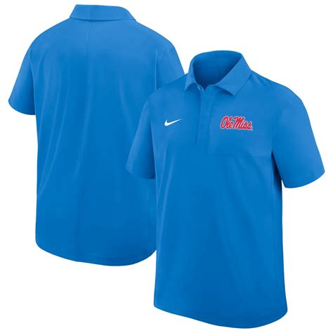 Nike Powder Ole Miss Rebels Woven Polo | Academy