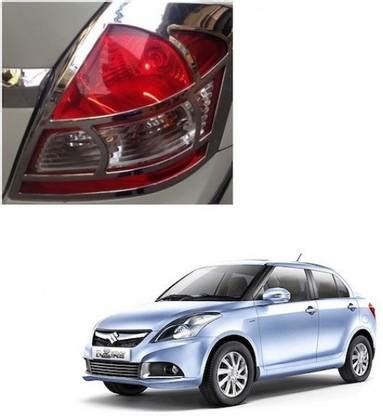 paxauto Car Silver plated chrome Tail light cover for Maruti Swift ...