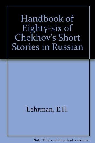 Buy Handbook of Eighty-six of Chekhov's Short Stories in Russian Book ...