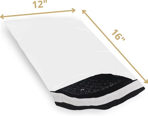 Bubble Lined Courier Bags with POD Pouch (Size - 10" x 12") - 100 Packs ...