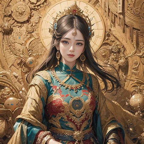 刘亦菲 Ai 敦煌 的图像结果