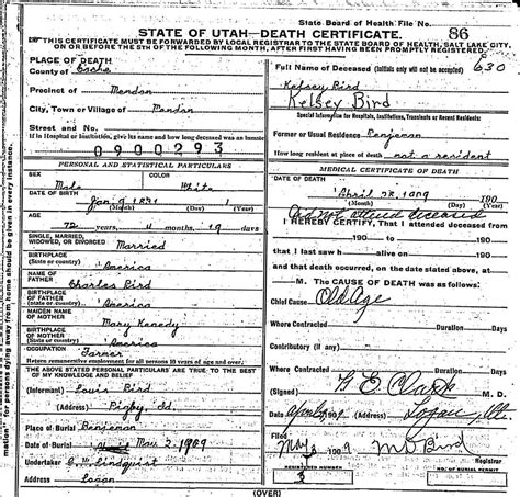 Utah Divorce Records