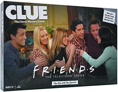 Buy CLUE: Friends | Solve The Mystery in This Collectible Clue Game ...