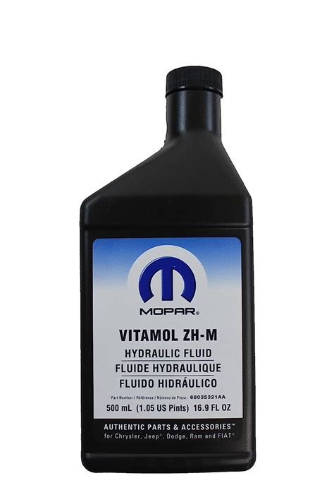Genuine Chrysler Accessories 68035321AA Aral Vitamol ZH-M Hydraulic ...
