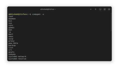 Display User Information in Linux 的图像结果
