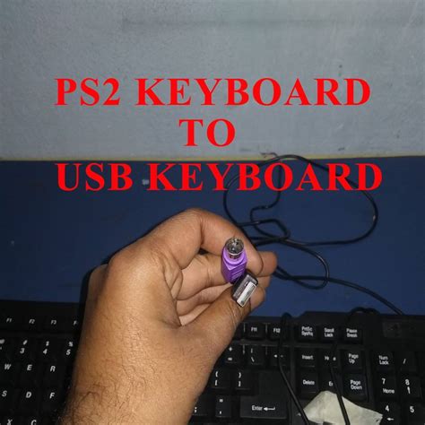 How to Use Old PS2 Keyboard On USB Computer 的图像结果
