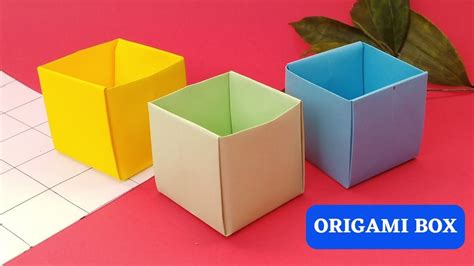 Image result for Paper Box Step by Step