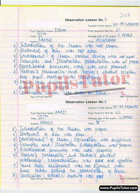 Image result for Lesson Observation Secondary