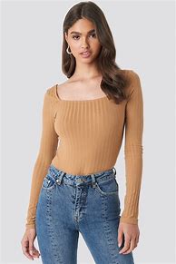 Image result for Square Neck Long Sleeve Top