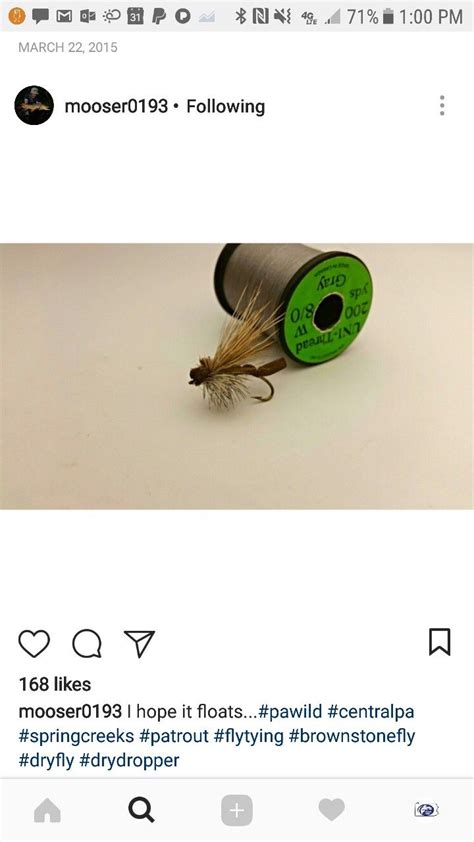 Early Brown Stonefly | Fly tying, Flying, Central pa