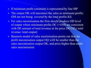 Image result for Sales Revenue Maximisation