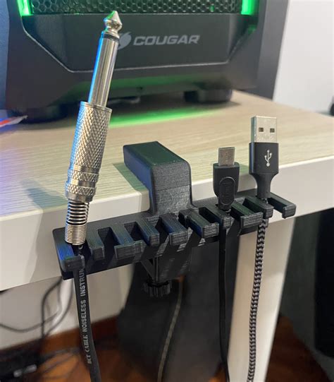 STL-Datei Kabelhalterung kostenlos 🖥️ ・3D-Druck-Idee zum Herunterladen ...