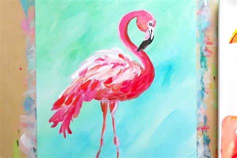Image result for Flamingo Painting Tutorial