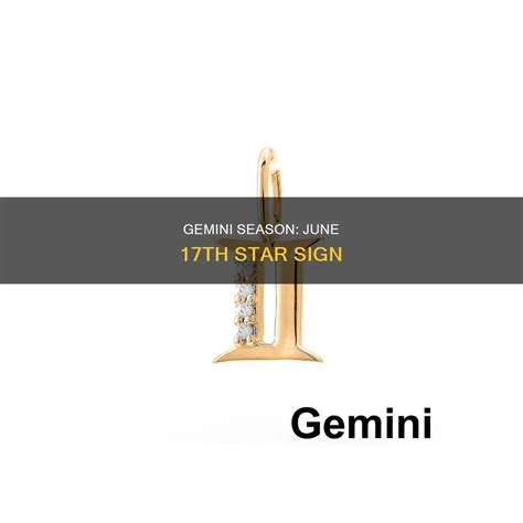 Gemini Season: June 17Th Star Sign | ShunSpirit