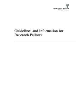 Fillable Online Research Fellows Fax Email Print - pdfFiller