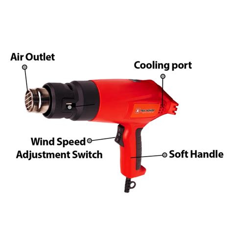 Xtra Power XPT 489 HOT AIR GUN– Industrial Megamart
