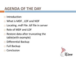 Image result for How to Find MDF and LDF Files in SQL Server