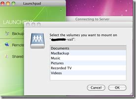 Backup a MAC to Windows Home Server 2011