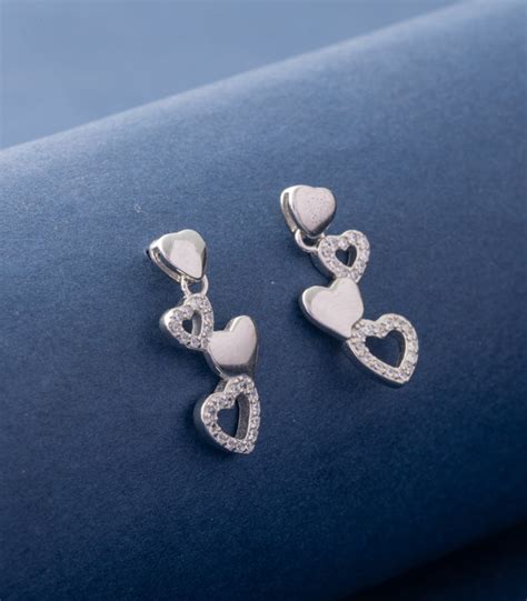 Silver Earrings for Women | Trendy Jewellery | Gargi by PNG