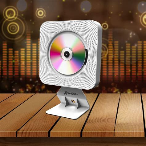 Buy ByronStatics Portable CD Player, Wall Mountable CD Players Music ...