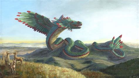 ArtStation - Quetzalcoatl at Sunrise