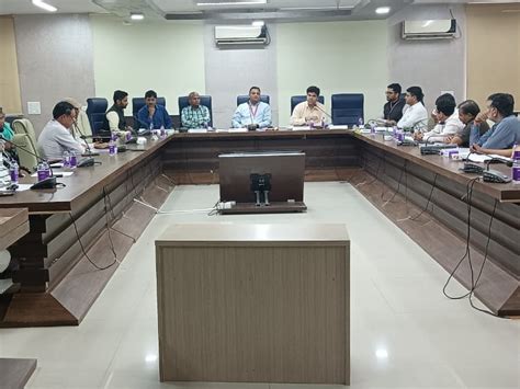 In a meeting chaired by the Election Officer and Collector in Amreli ...