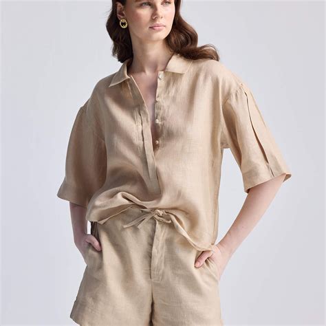 Drawstring Shorts in Neutral Beige – Reistor