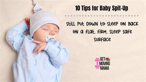 Baby Spit-Up: 10 Helpful Tips For Dealing With The Mess - Get Moving Mama