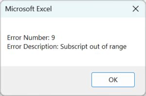 Image result for VBA Warning Message
