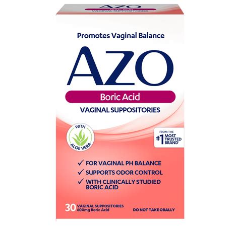 AZO Boric Acid Vaginal Su...B098JYL6FV | Encarguelo.com.ec