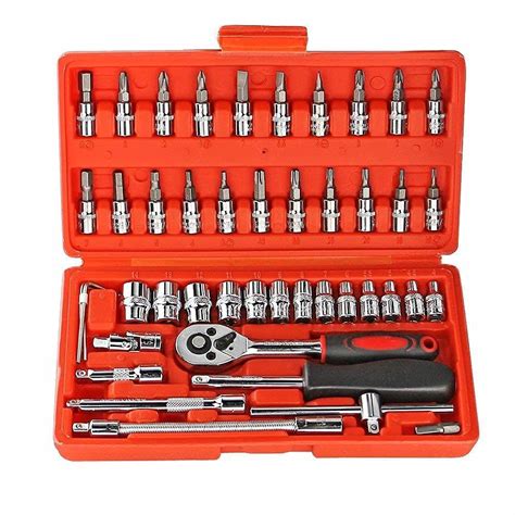 Gaurnitay fashion 46 in 1 Pcs Tool Kit & Screwdriver Set Multi Purpose ...