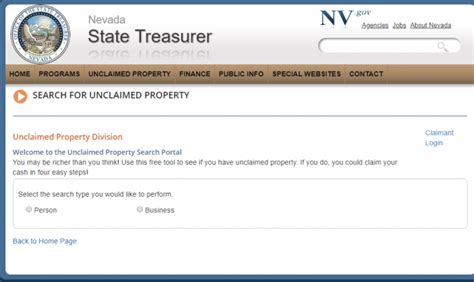 Finding Your Nevada Unclaimed Property (2024 Guide)