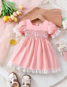 Elegant Attire Baby Girls Midi/Knee Length Festive/Wedding Dress Price ...